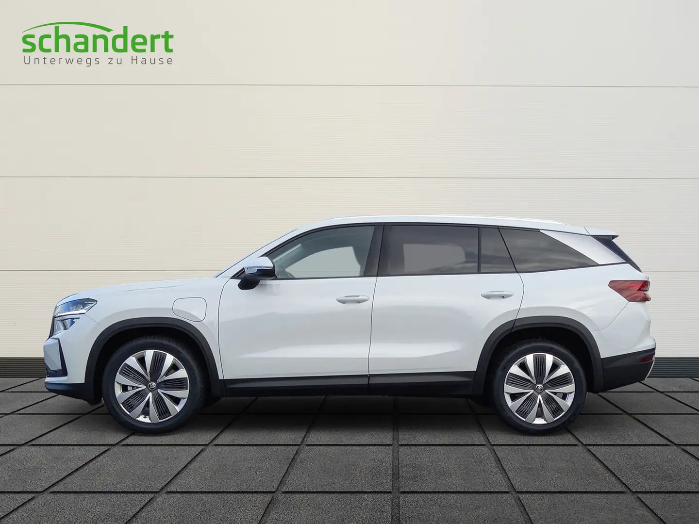 Skoda Kodiaq 1.5 TSI iV Select. NAVI/MATRIX/AHK/4xSHZ Weiß - 2
