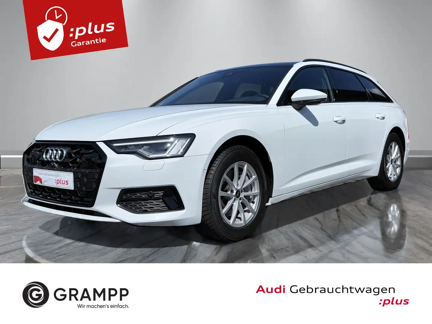 Audi A6 advanced 45 TFSI S-tronic +AHK+ Weiß - 1