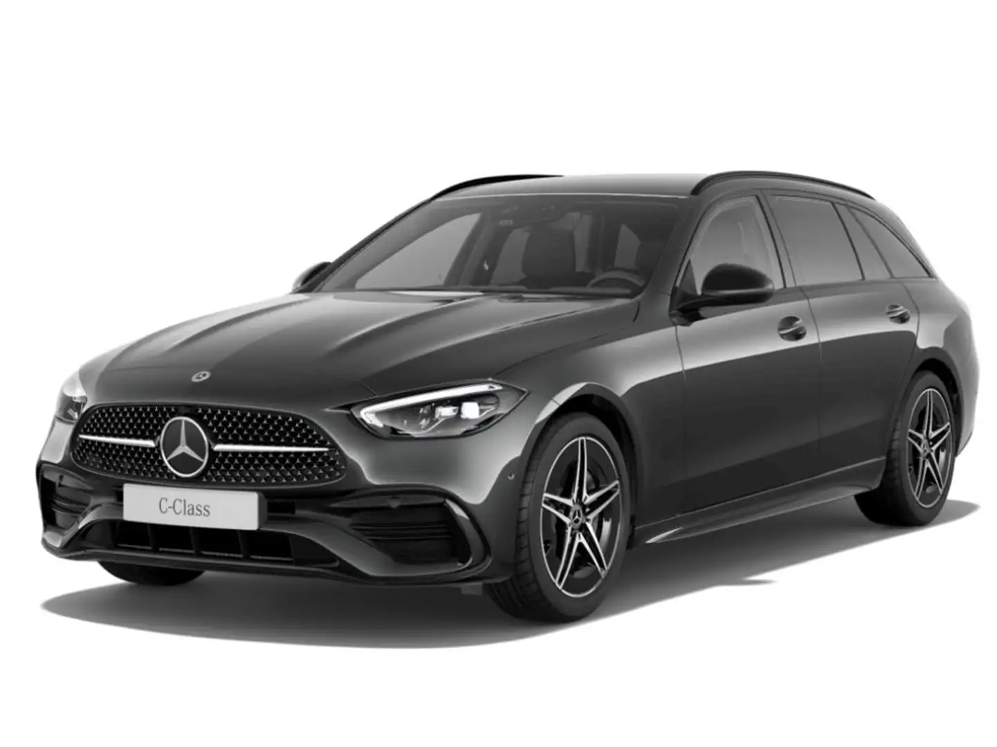 Mercedes-Benz C 220 d T AMG*NIGHT*AHK*DISTR*TOTW*KAM*NAVI*LED Grau - 1