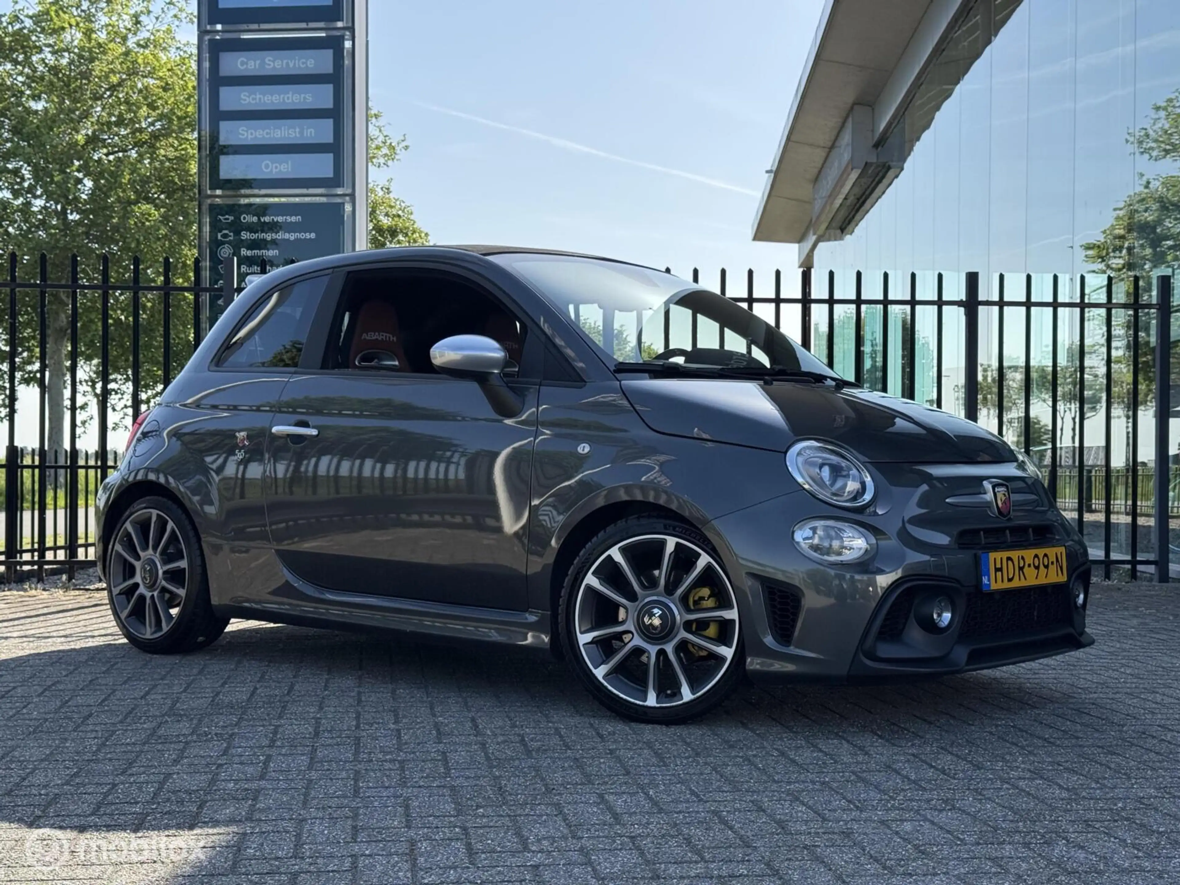 Fiat 500 Abarth 1.4 T-Jet Turismo | Automaat | Cabrio | Leer