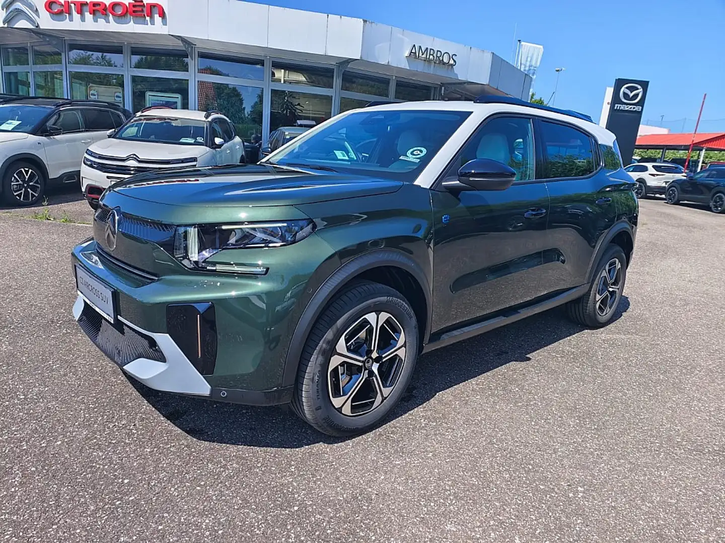 Citroen C3 Aircross e-C3 Aircross  Electric113 44kWh MAX JETZT TEST... Grün - 1