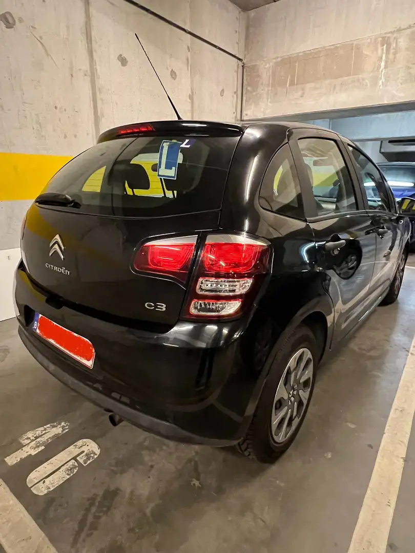 Citroen C3 C3 1.0 VTi Seduction Zwart - 1
