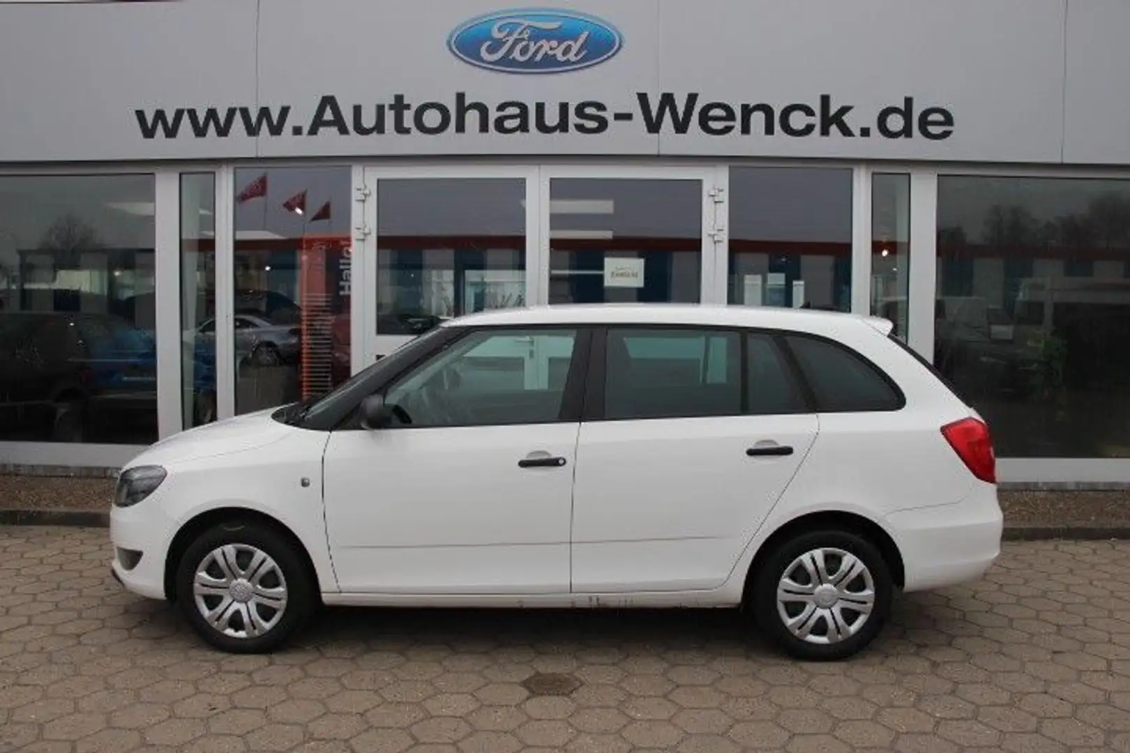 Skoda Fabia 1,4l Cool Edition*2HAND*KLIMA*EURO5*HU NEU Weiß - 1
