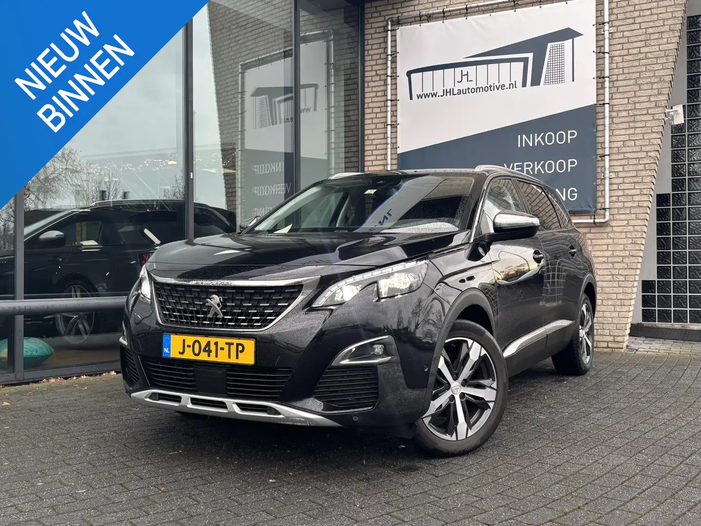 Peugeot 5008 1.2 *130PK*AUTOM.*ECC*CRUISE*NAVI*HAAK*PANO* Schwarz - 1
