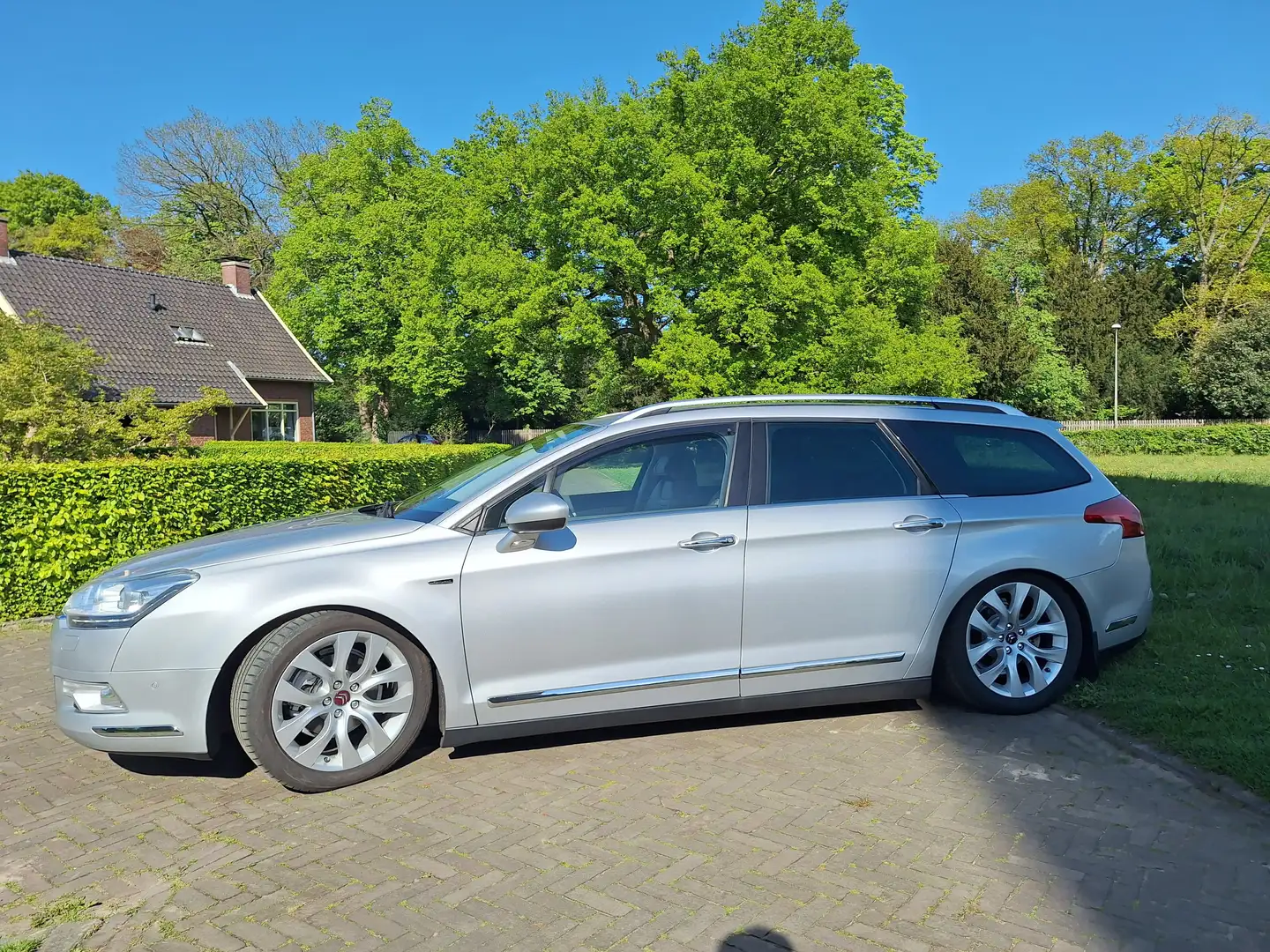 Citroen C5 2.0 16V Hdi 163 Exclusive UNIEK! Beige leder Ezüst - 2