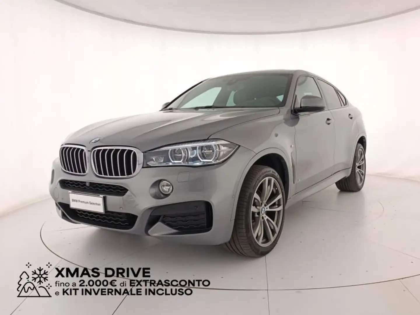 BMW X6 xdrive40d Msport auto Argent - 1