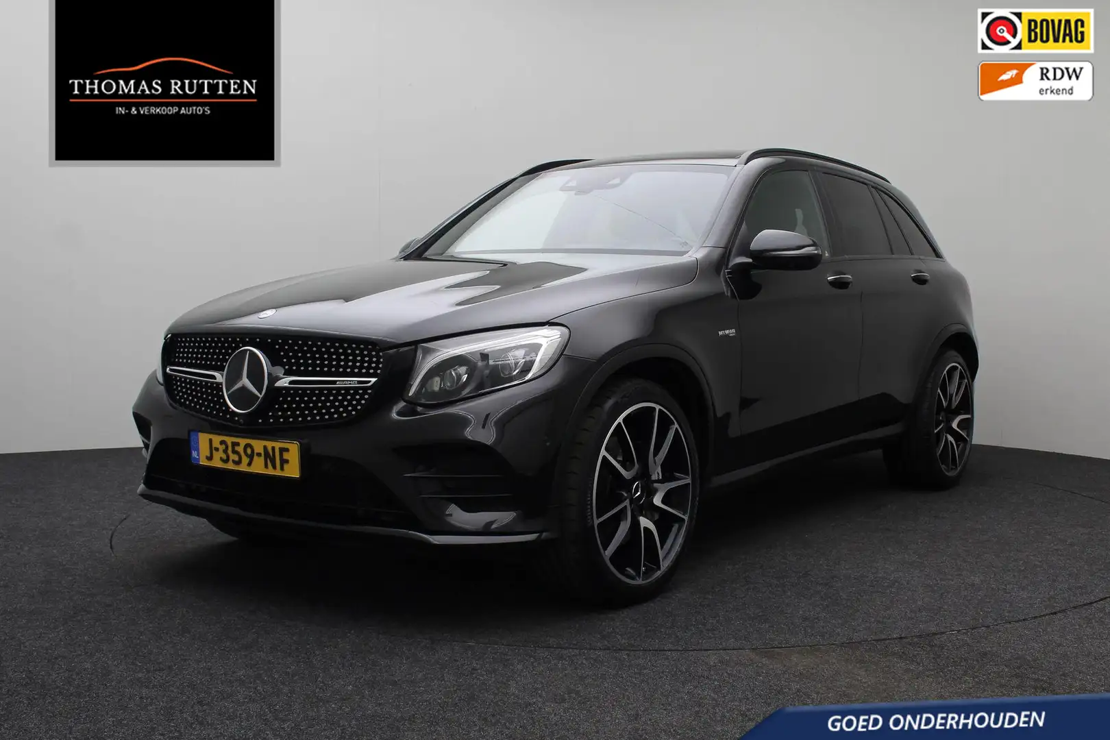 Mercedes-Benz GLC 43 AMG 4MATIC 2017 Burmester | 360 camera | Panoramadak | Zwart - 1