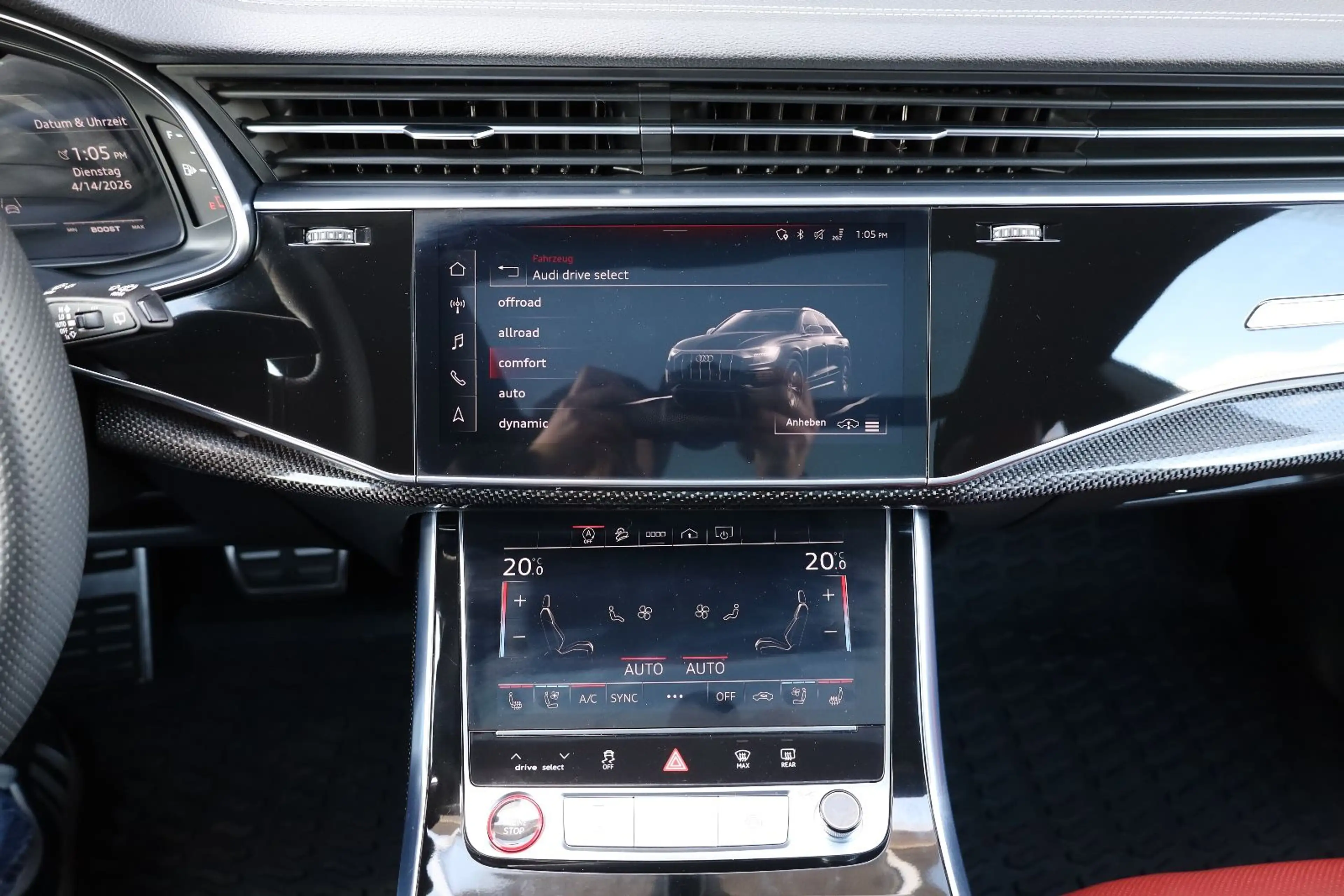 Audi SQ8 TFSI quattro/360*/PANO/4xSHZ/B&O/AIR/AHK/R22 — photo 14