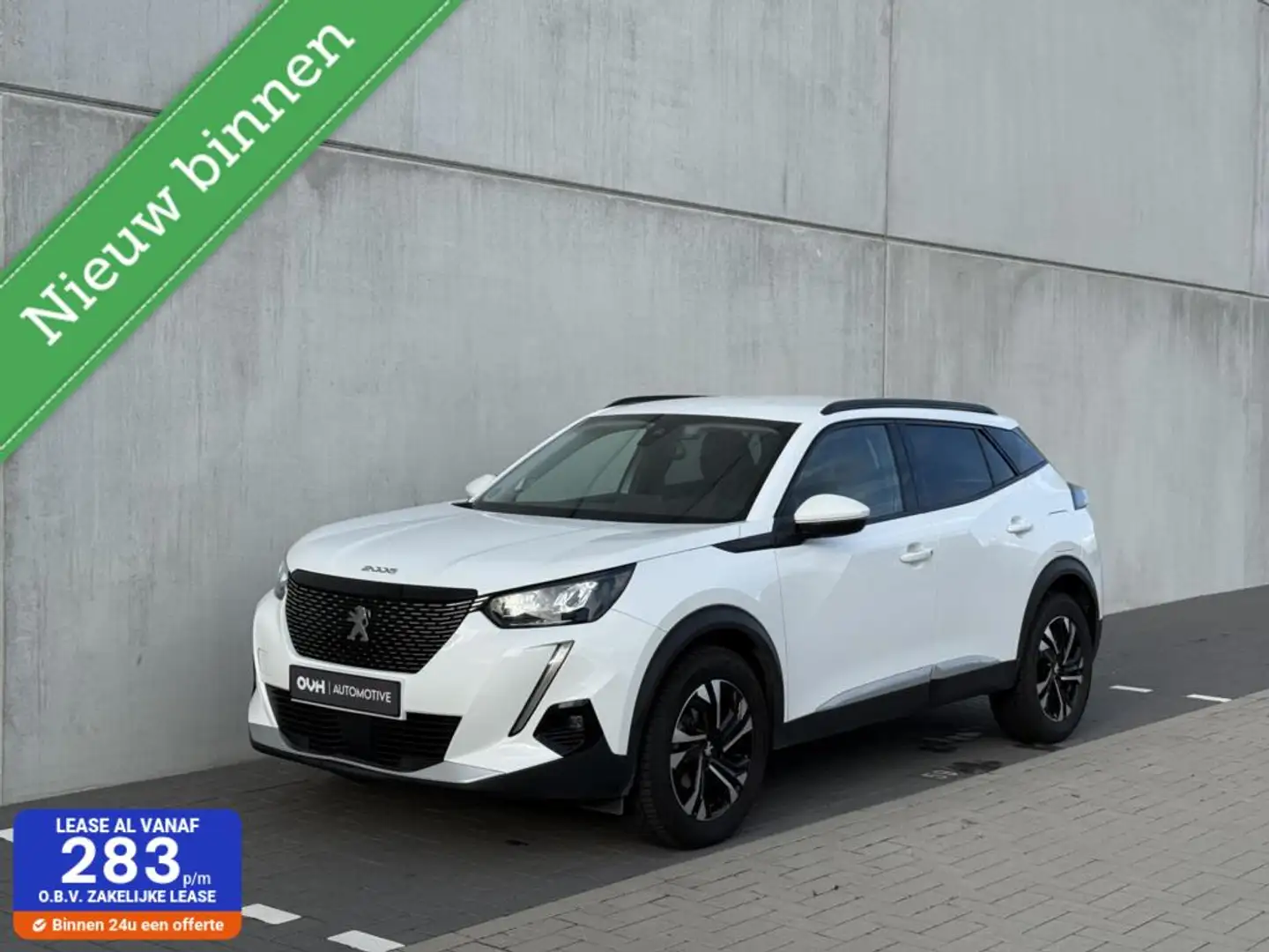 Peugeot 2008 1.2 Allure - virtual - stoelvw - new distri Blanc - 1