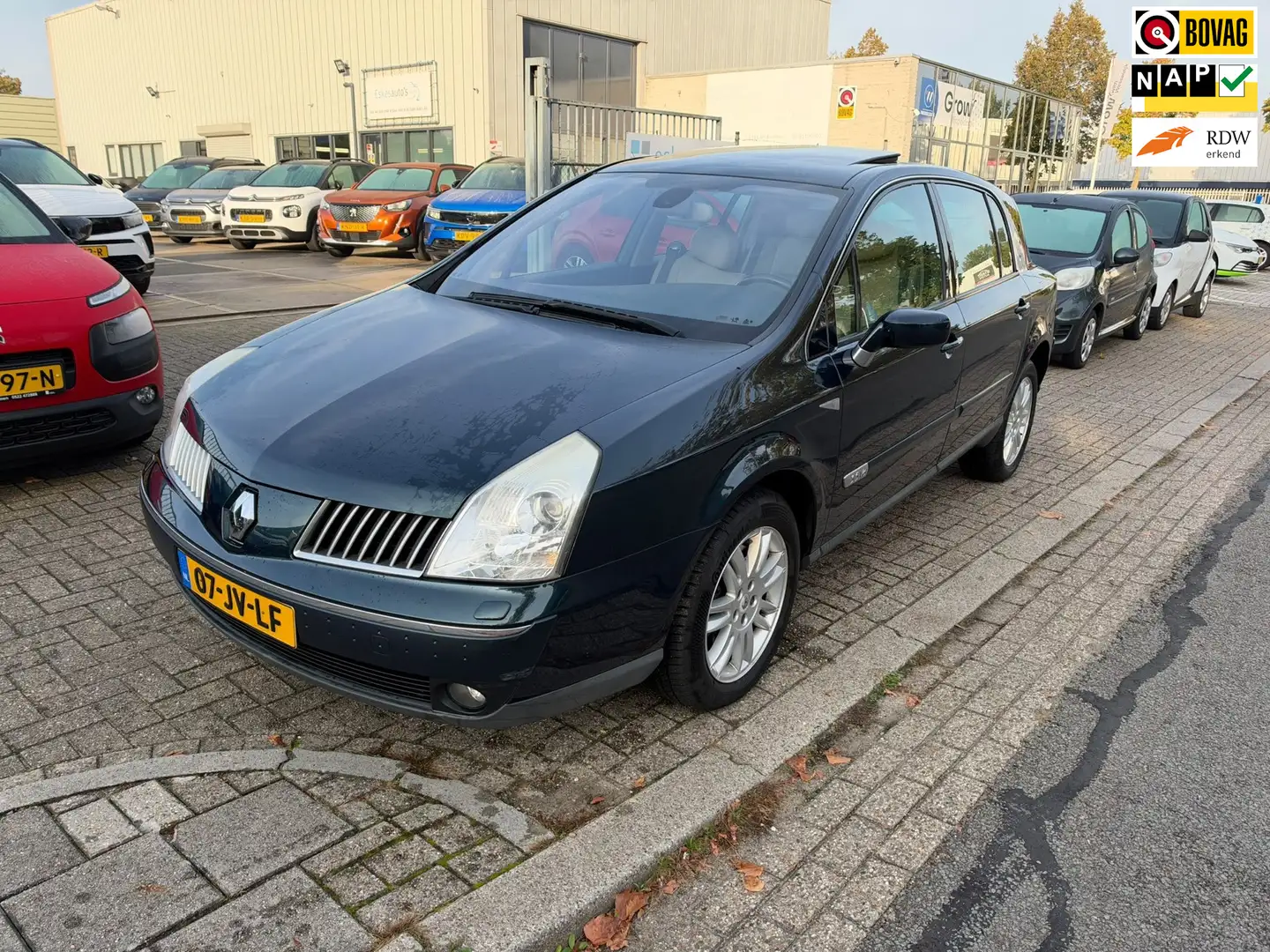 Renault Vel Satis 3.5 V6 Privilége, Automaat, Leder, Pano, Airco, AP Grün - 1