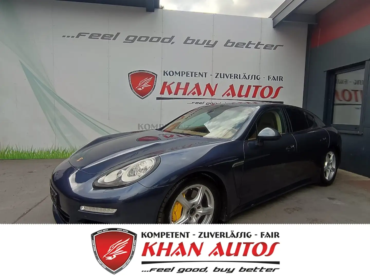 Porsche Panamera 3,0 Diesel Aut. *Schiebedach*Leder*Navi*Bose* Blau - 1