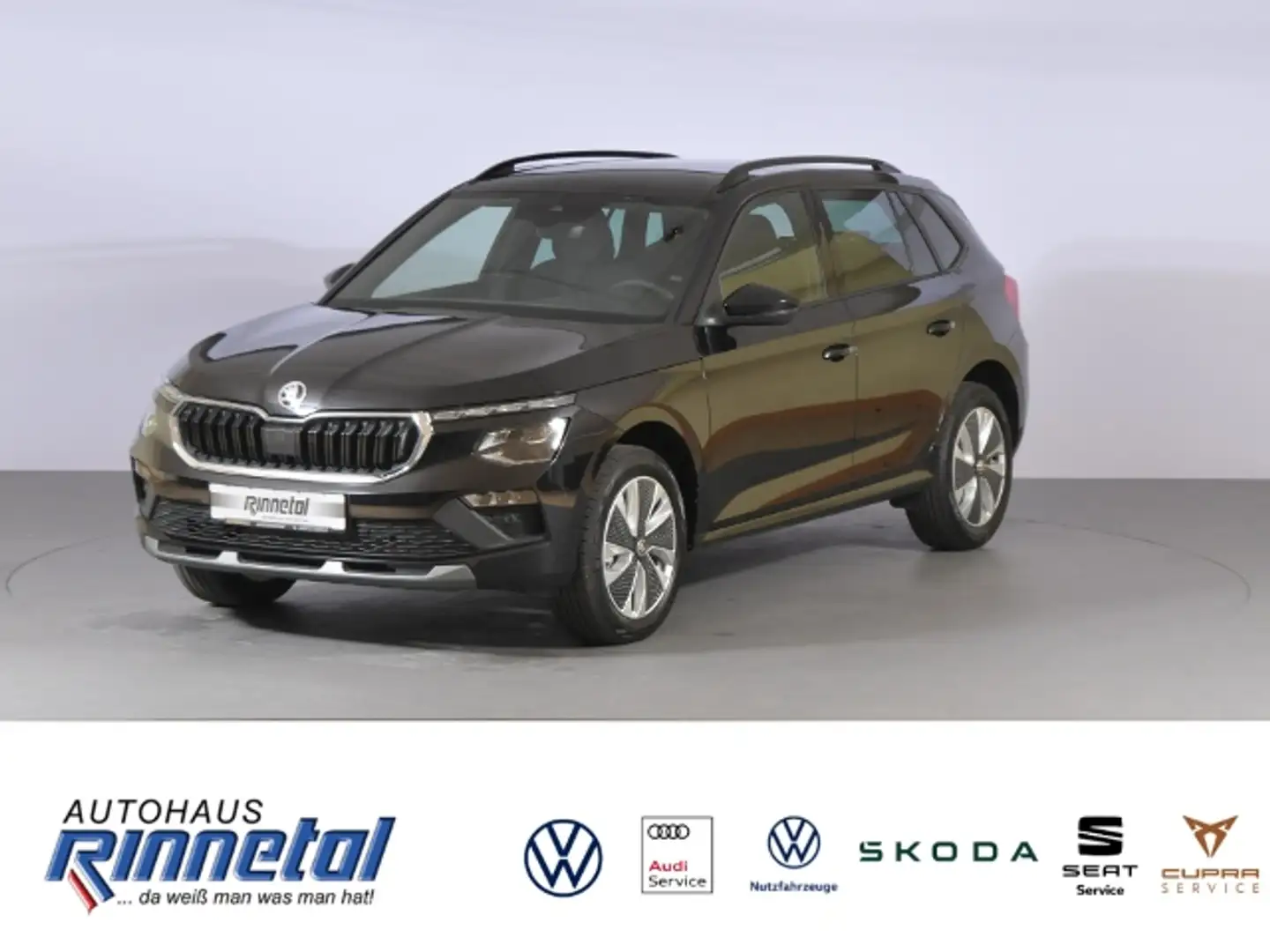 Skoda Kamiq 1.5 TSI DSG Selection MATRIX LED+NAVI+KAMERA+ACC+ Schwarz - 1