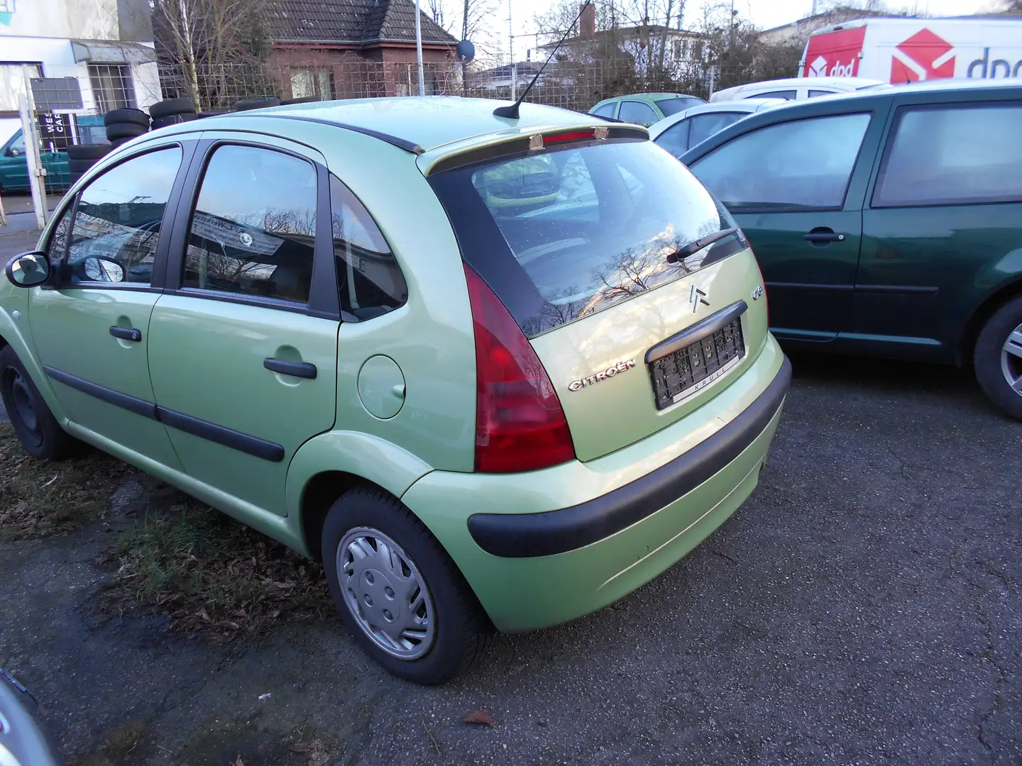 Citroen C3 1.1 SX.Erstehand.Ele:Fenster und Spigel.5Türen. Grün - 2