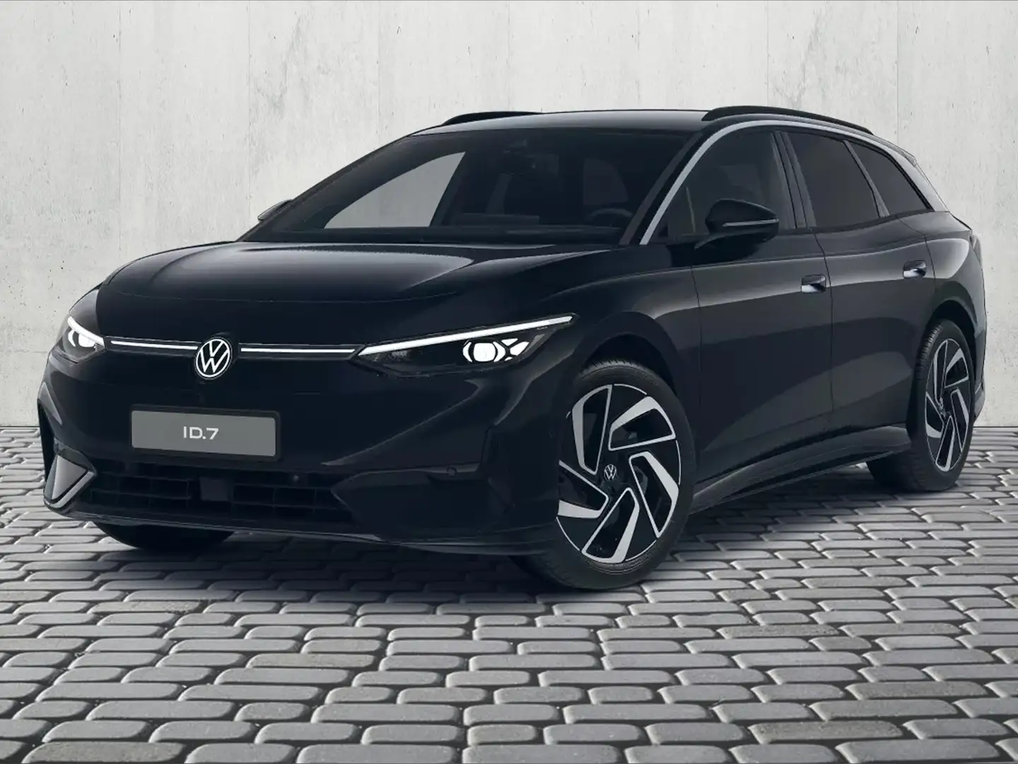 Volkswagen ID.7 Tourer Pro S *AHK*MATRIX*H&K*DCC*WÄPU* Noir - 2