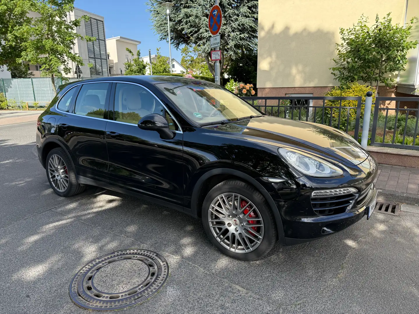Porsche Cayenne Diesel Zwart - 1