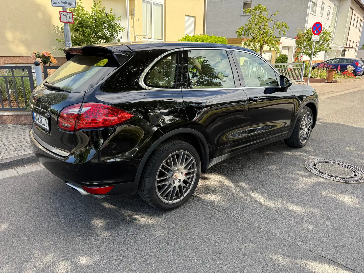 Porsche Cayenne Diesel Zwart - 2