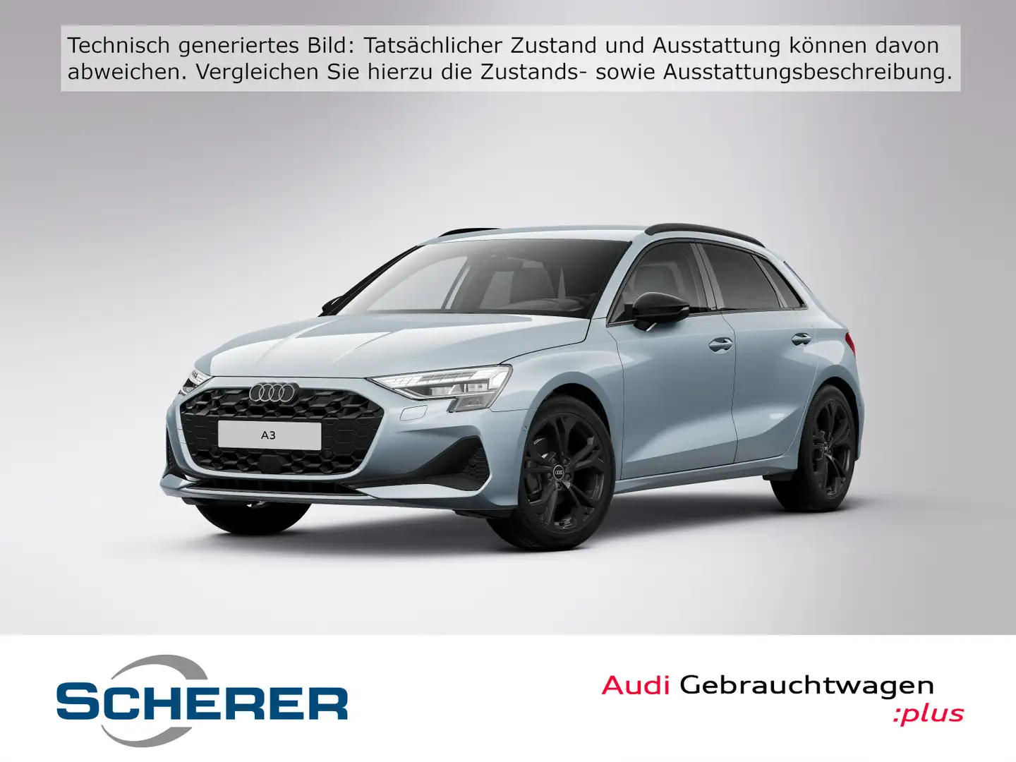 Audi A3 advanced 30 TFSI S-LINE AHK KAMERA Grau - 1