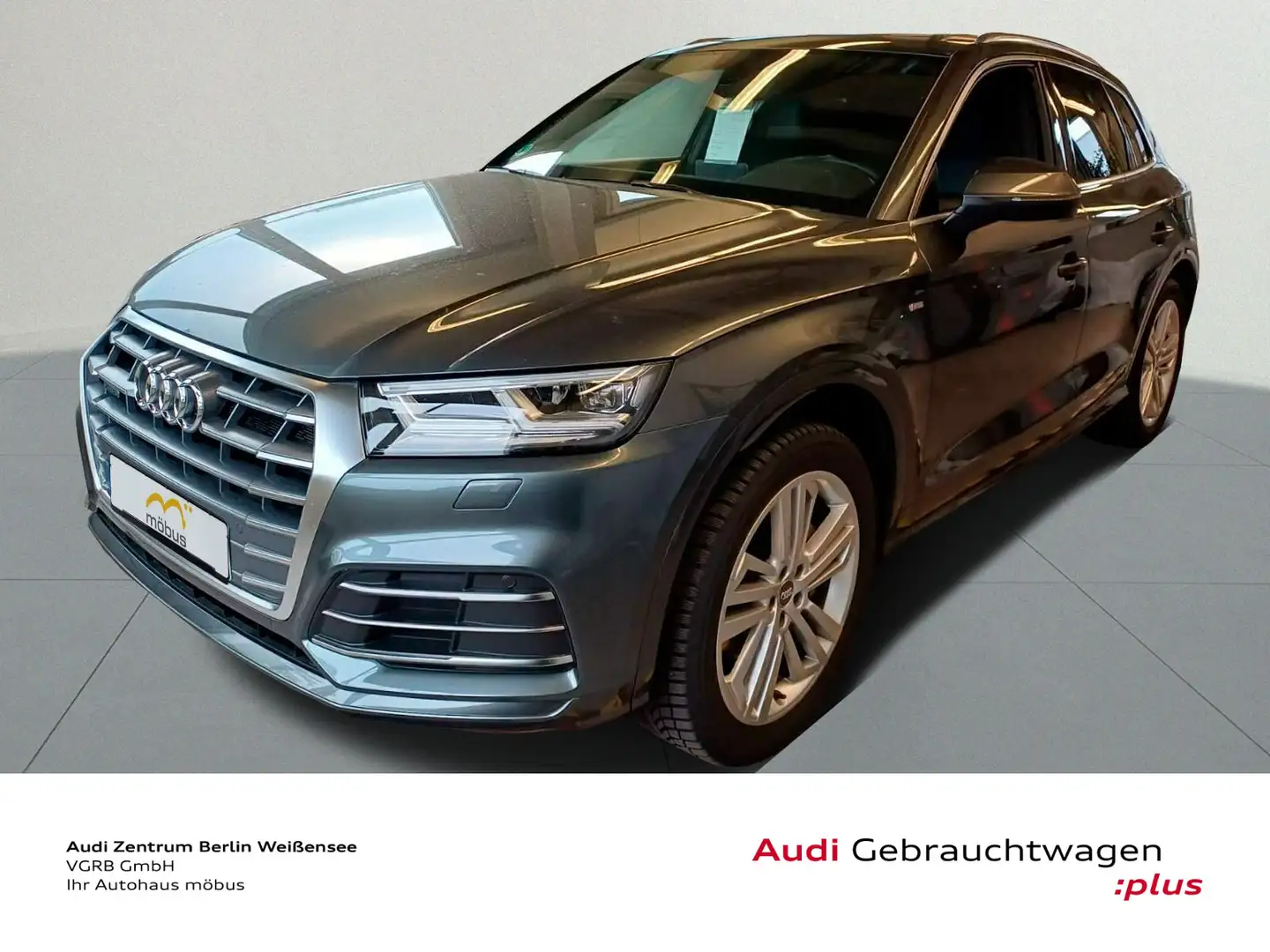 Audi Q5 50 TFSI e S-TRO*QUA*MATRIX*RFK*AHK*PANO*NAVI* Grau - 2