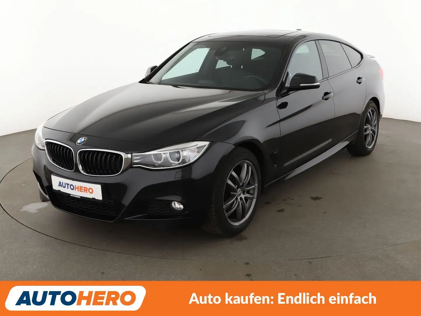 BMW 320 320d GT xDrive M Sport Aut.*NAVI*HUD*TEMPO*PANO* Schwarz - 1