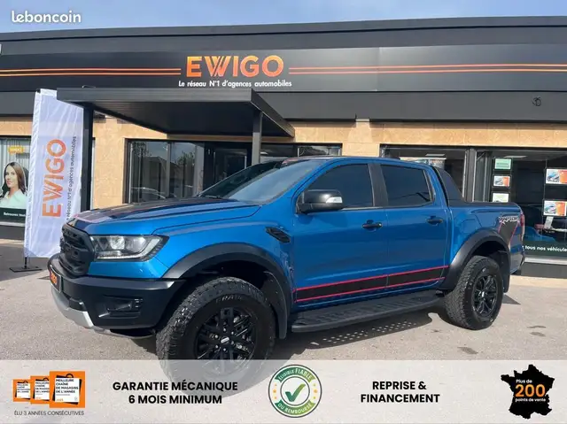 Ford F 150 Raptor ranger double cabine special edition 2.0 213ch performance blue bva10