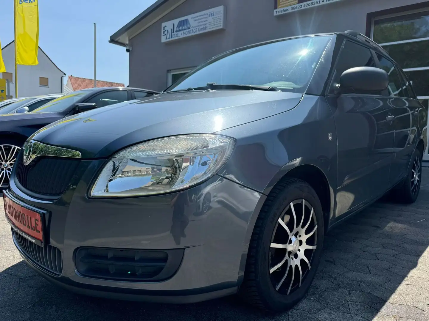 Skoda Fabia 1.2I HTP KLIMA/AHK Grau - 1