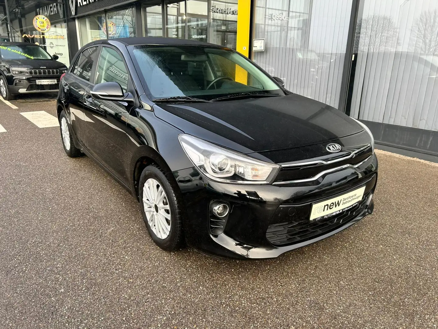 Kia Rio 1.0 T-GDI Dream Team Zwart - 1