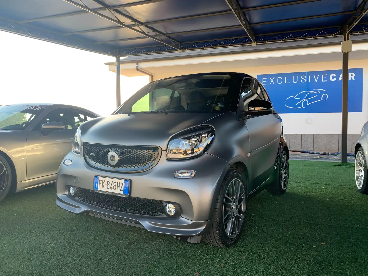 smart forTwo Fortwo 0.9 t Brabus Xclusive 109cv twinamic Gris - 1