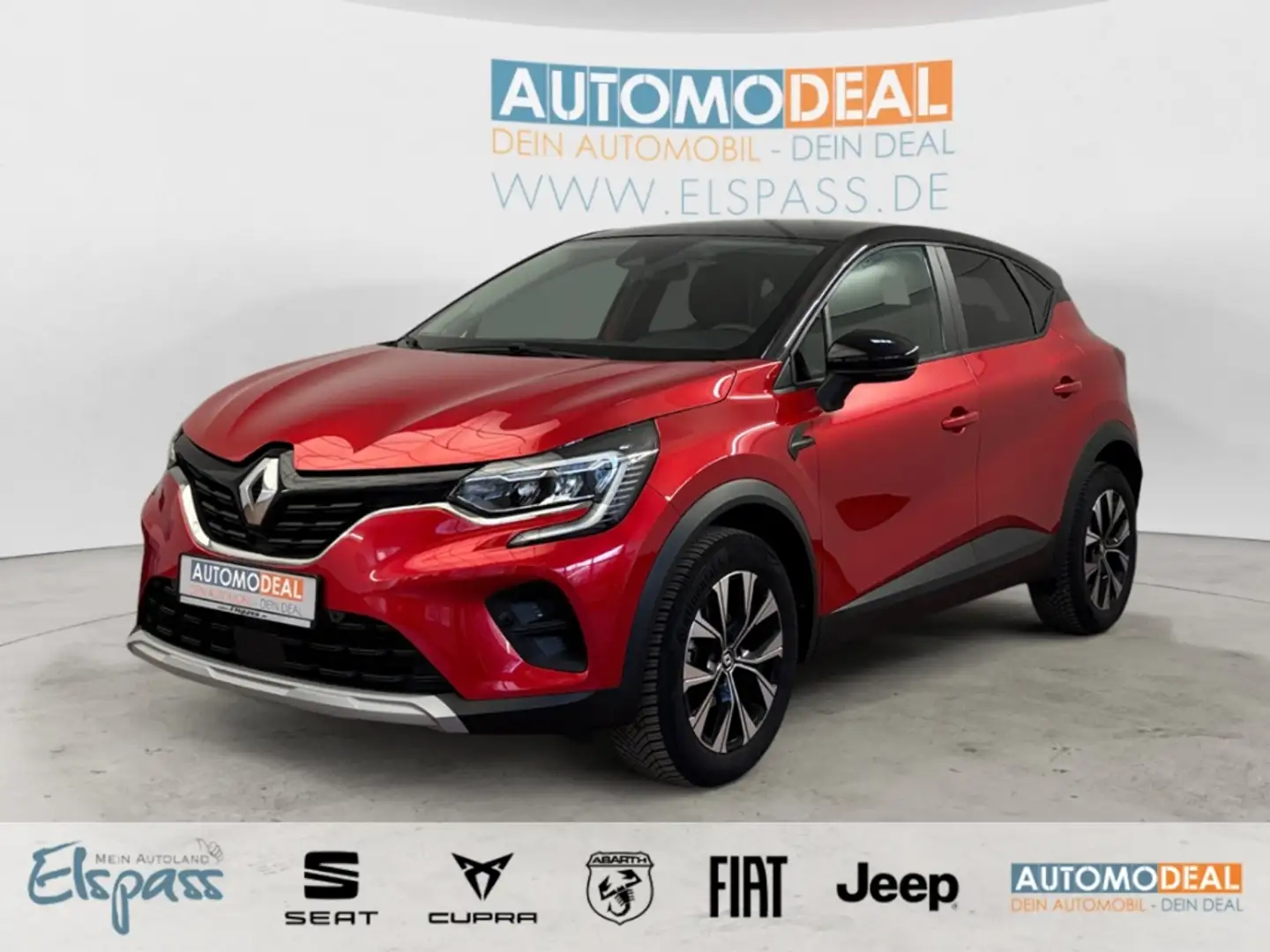 Renault Captur II Evolution ALLWETTER NAV LED KAMERA SHZ KEYLESS Червоний - 1
