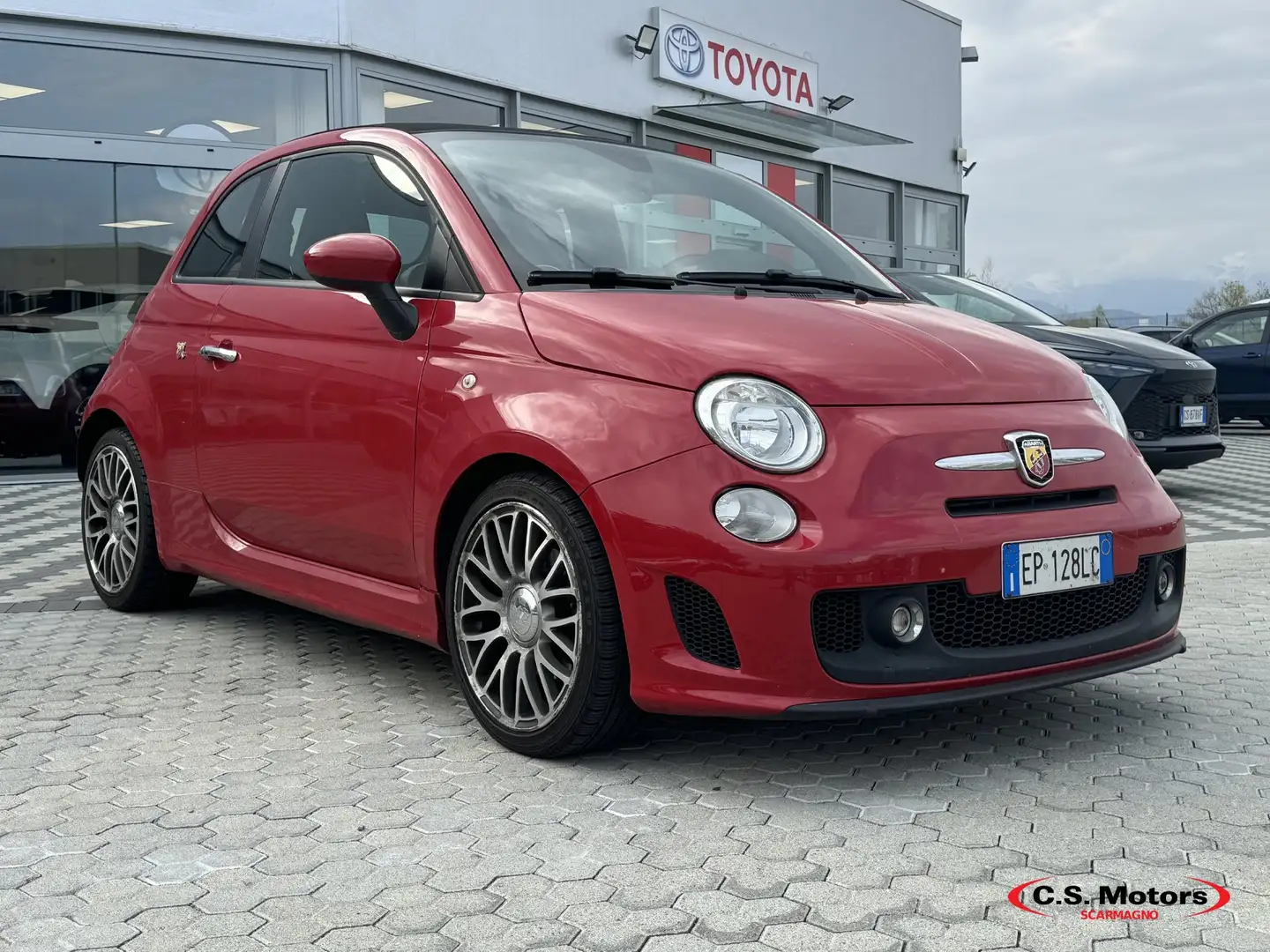 Abarth 500C 500C 1.4 16v t. t-jet 135cv Roşu - 1