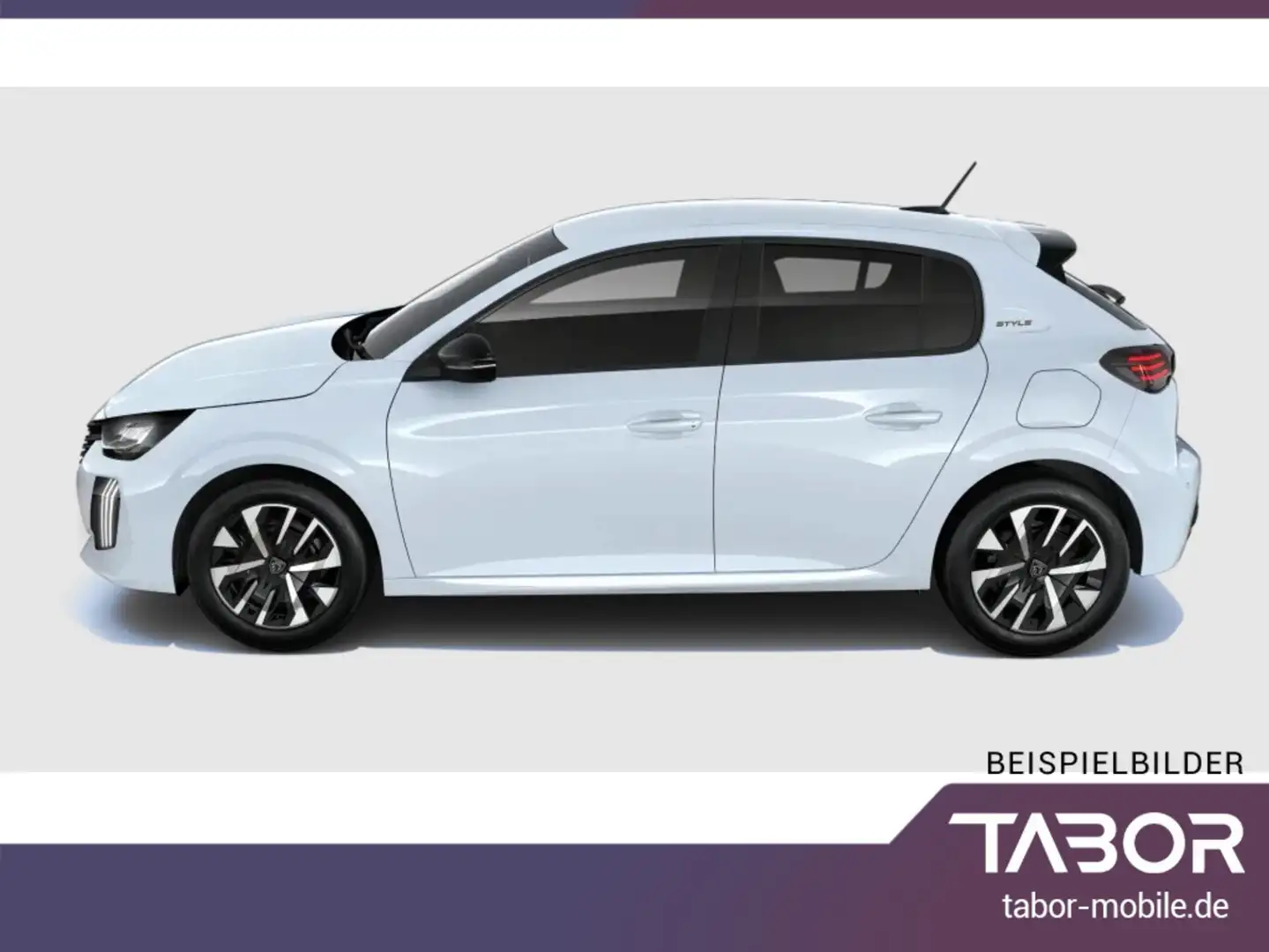 Peugeot 208 100 Style LED PDC Temp CarPlay/AndroidAuto Weiß - 2