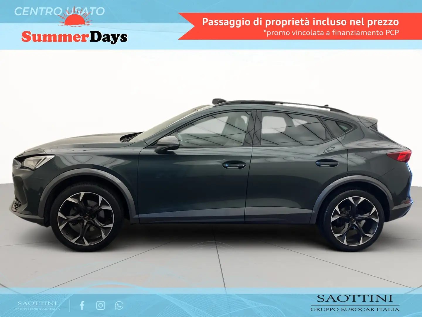 CUPRA Formentor 1.5 TSI 150 CV DSG - TETTO - Grün - 2