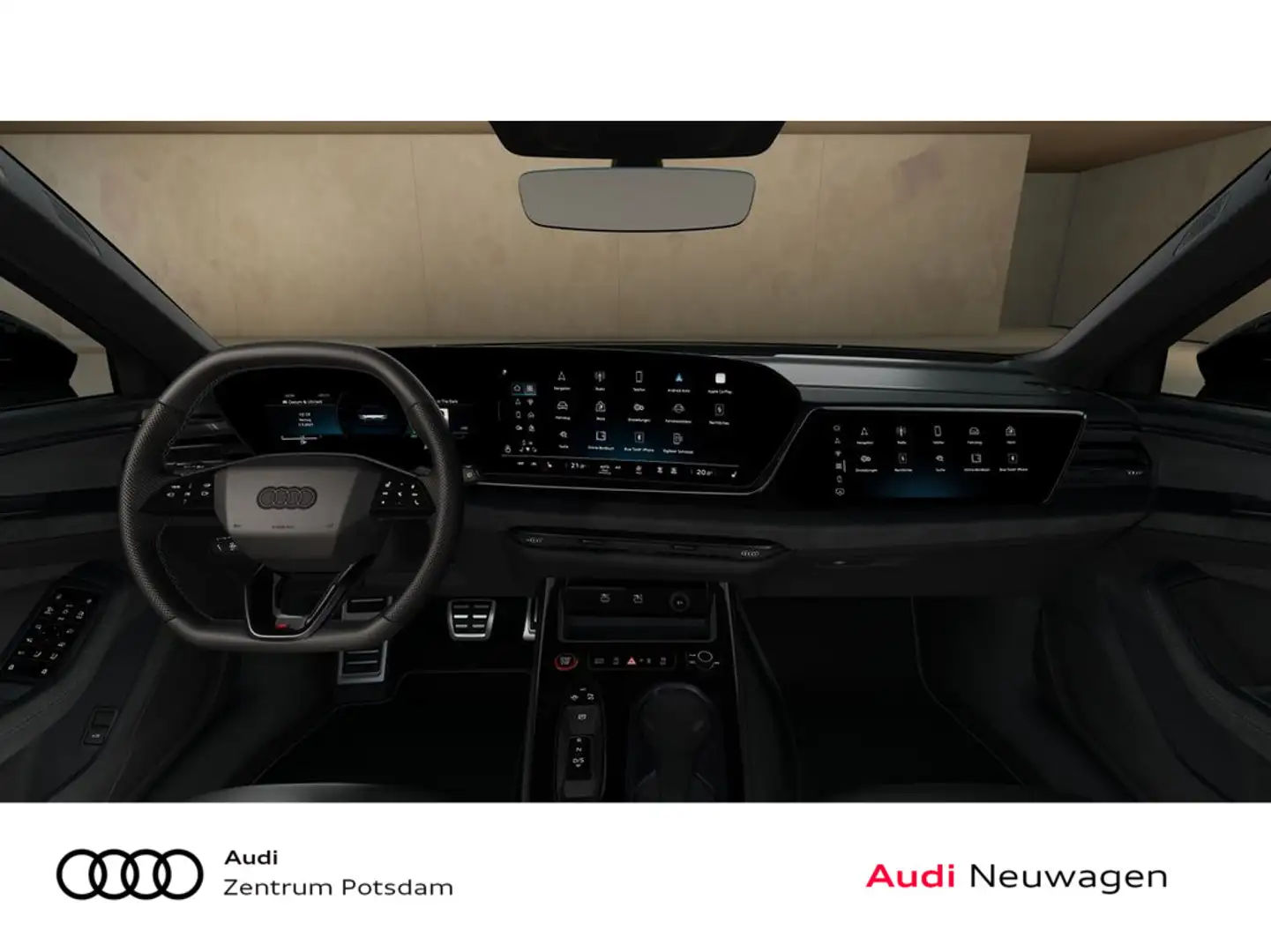 Audi A6 Avant edition one TFSI quattro B&O PANO Zwart - 2