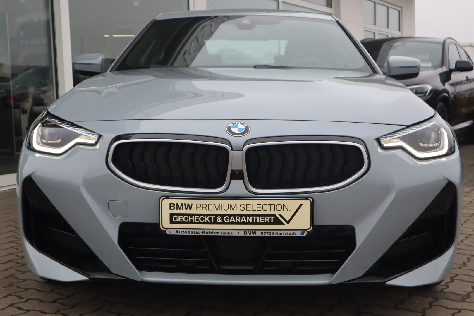 BMW 218 i Coupé M Sport/DAB/LED/Komfortzg/Shz Grau - 2