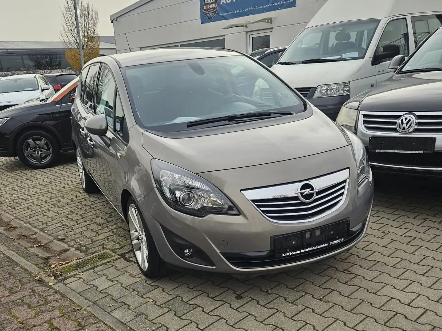 Opel Meriva Innovation, Zahnriemen+Kupplung neu 18" Alu Beige - 2