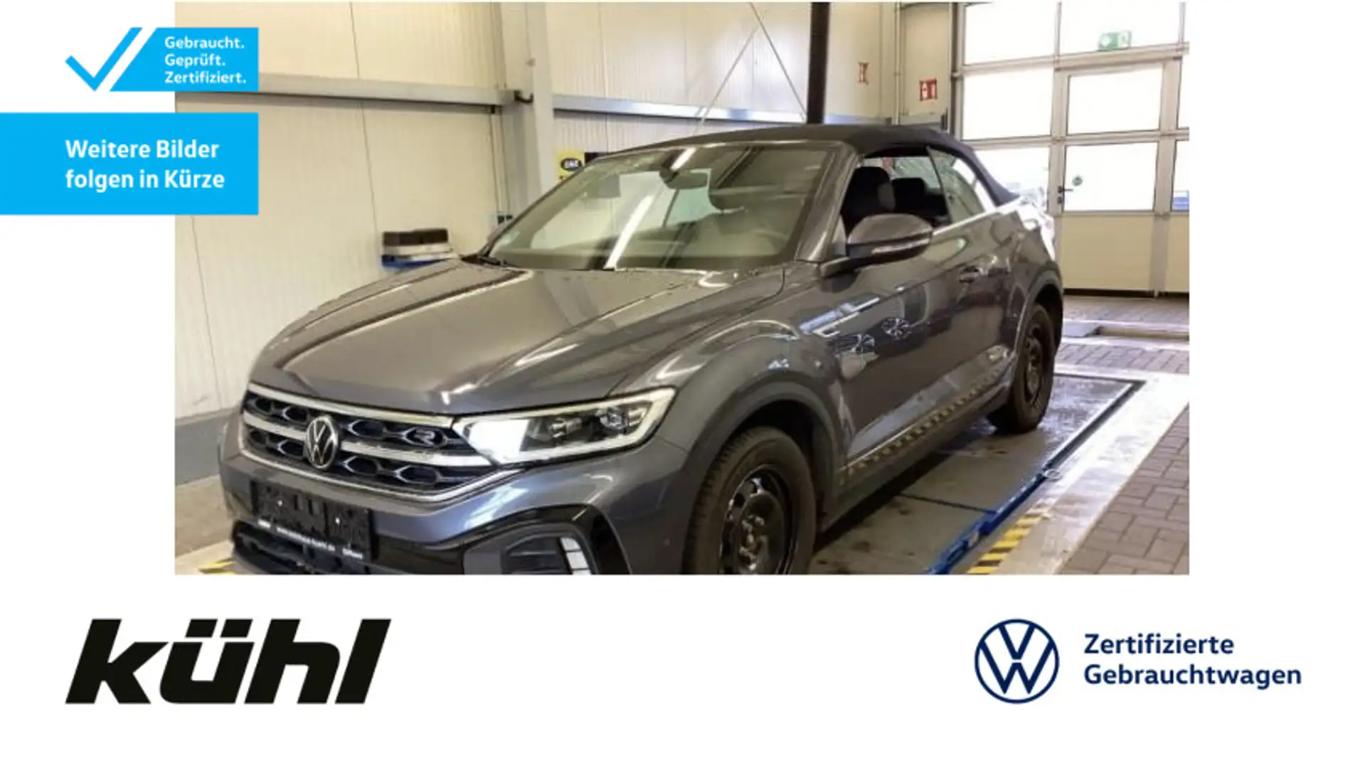 Volkswagen T-Roc 1.5 TSI DSG R-Line LED+/ACC/Kame Grau - 1