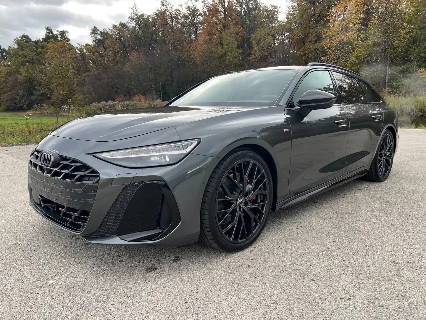 Audi A6 TDI Avant quattro/ANHÄNGER/TECH PRO/B&O Gris - 1