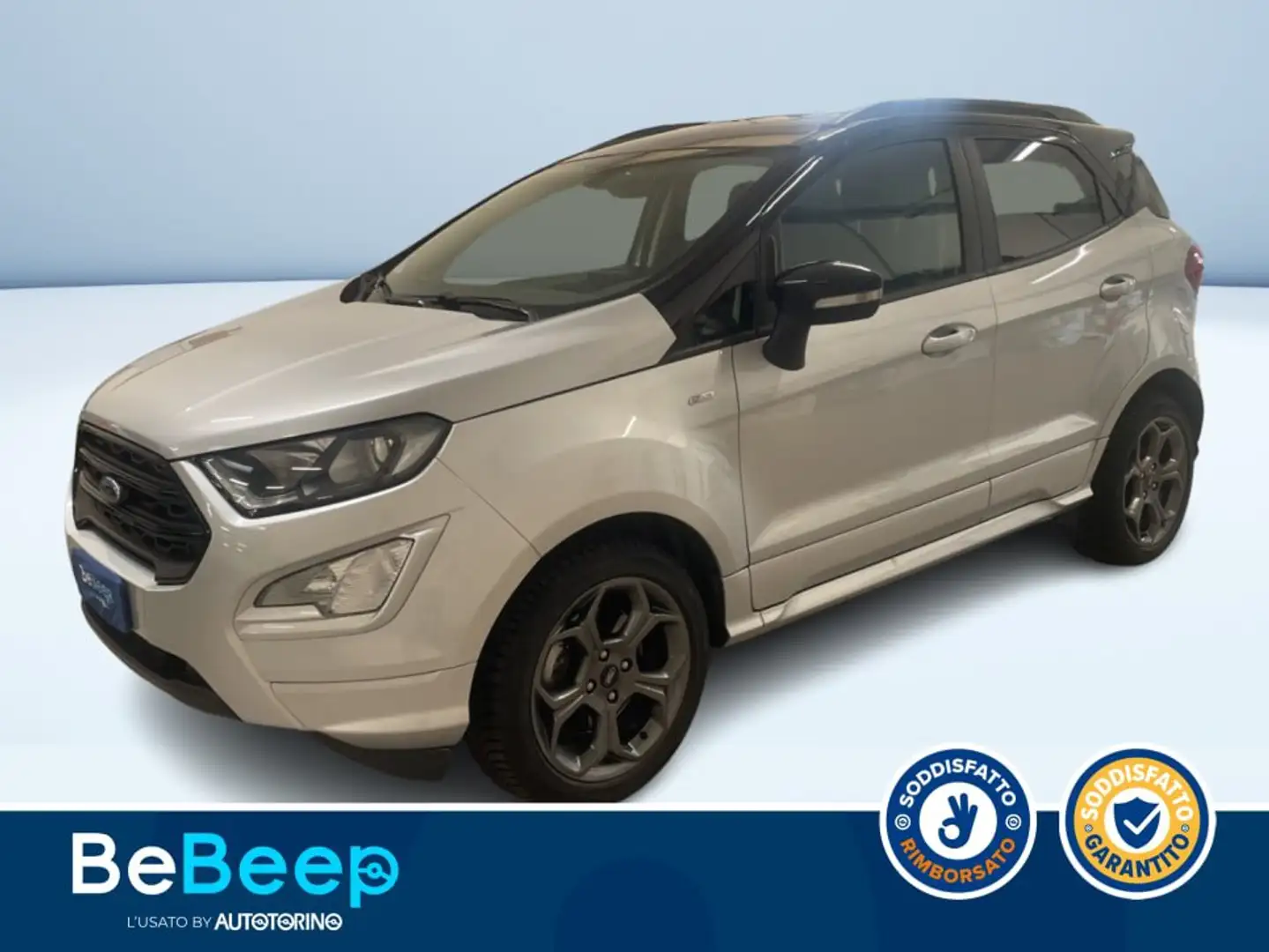 Ford EcoSport 1.0 ECOBOOST ST-LINE BLACK EDITION S&S 12 Argento - 1