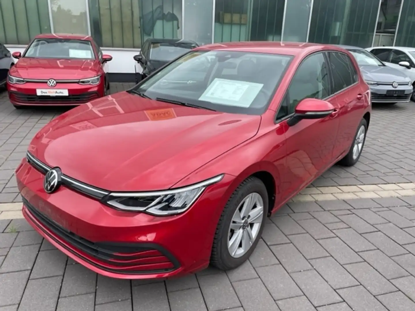 Volkswagen Golf VIII 1.5 TSI Life NAVI LED Keyless ACC Fernlichtas Rood - 2