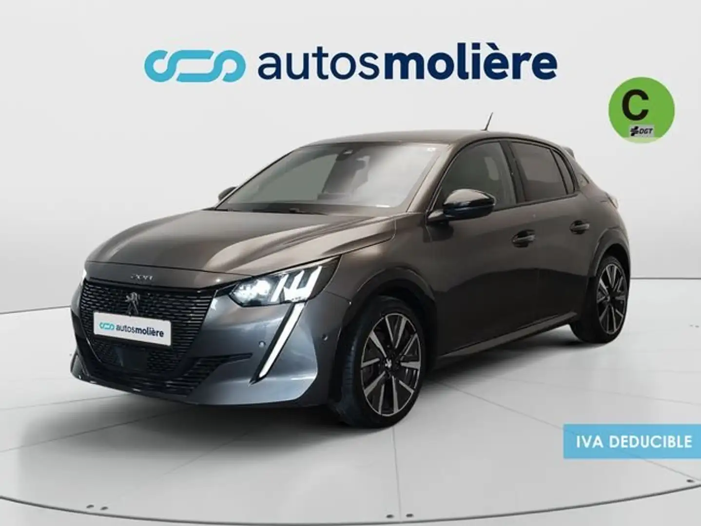 Peugeot 208 1.2 Puretech S&S GT EAT8 100 Gris - 1