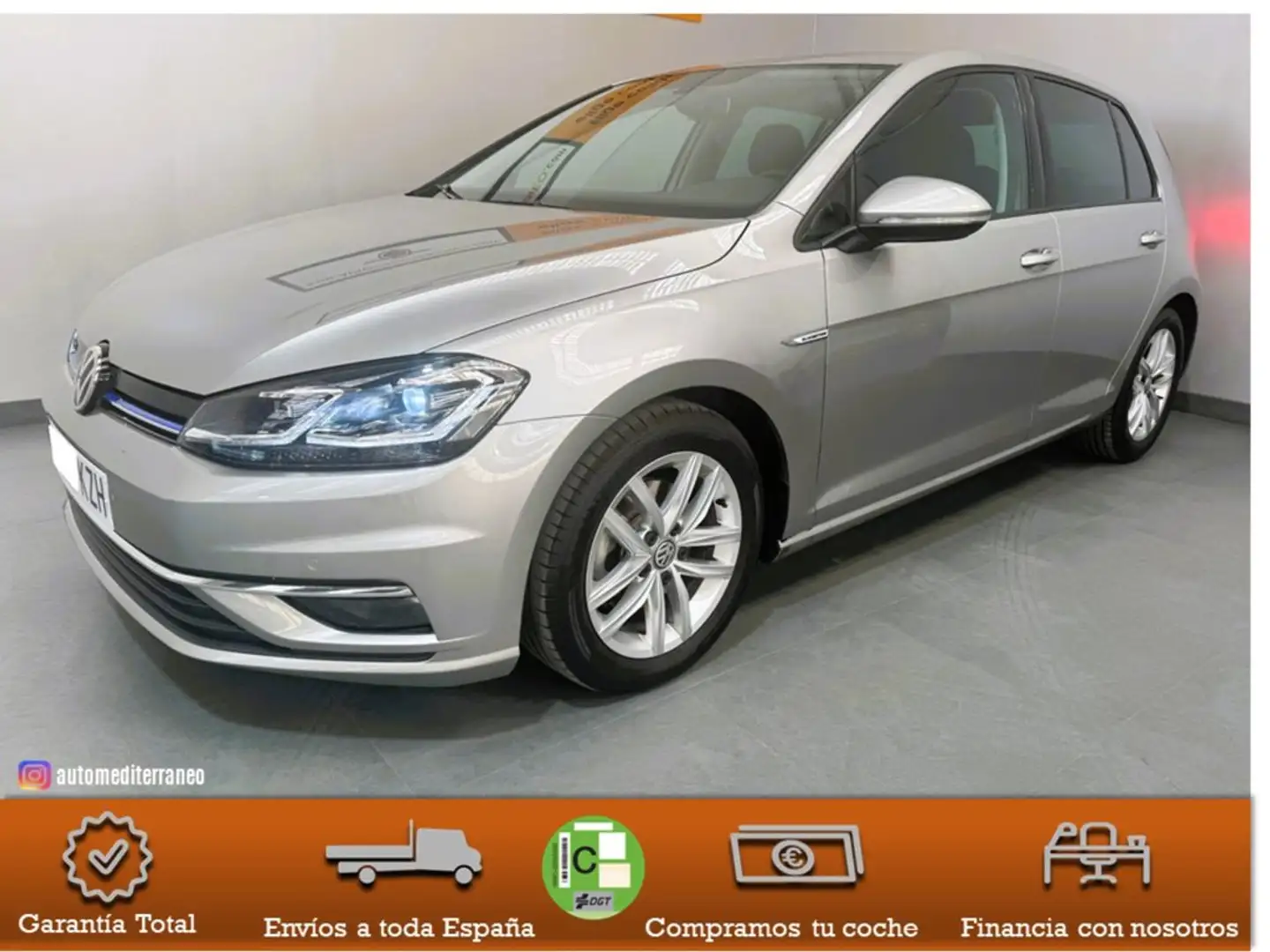 Volkswagen Golf 1.5 TSI Evo BM Sport DSG7 96kW Grau - 1