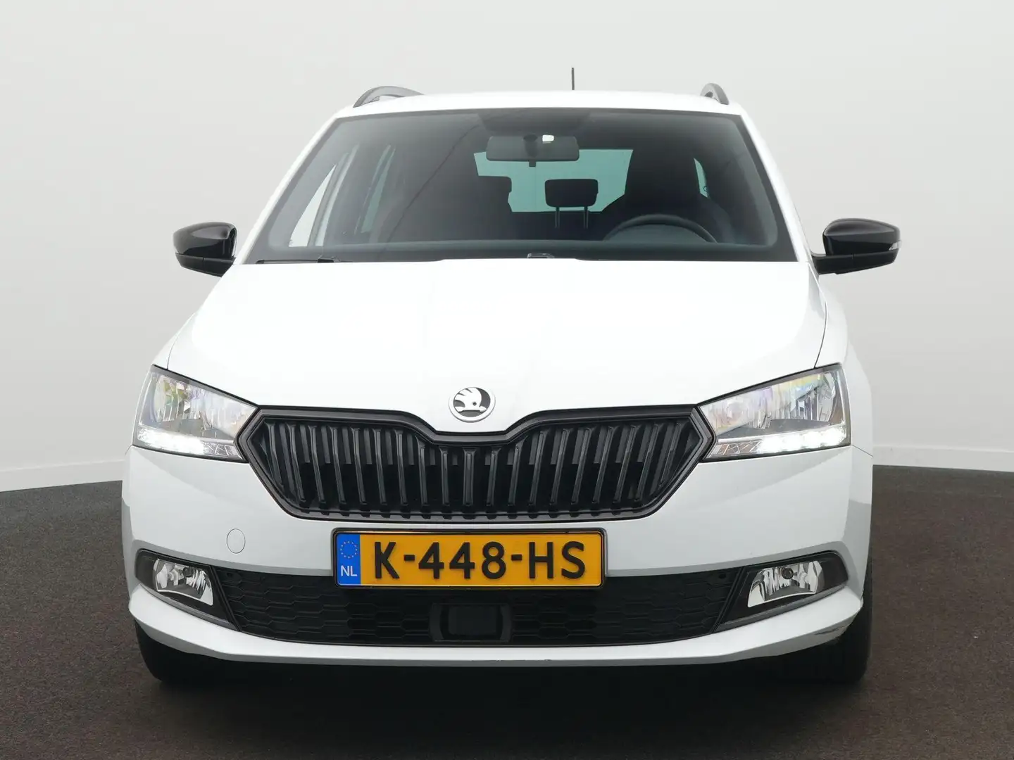 Skoda Fabia Combi 1.0 TSI Sport Business / Cruise / Sensoren / Wit - 2