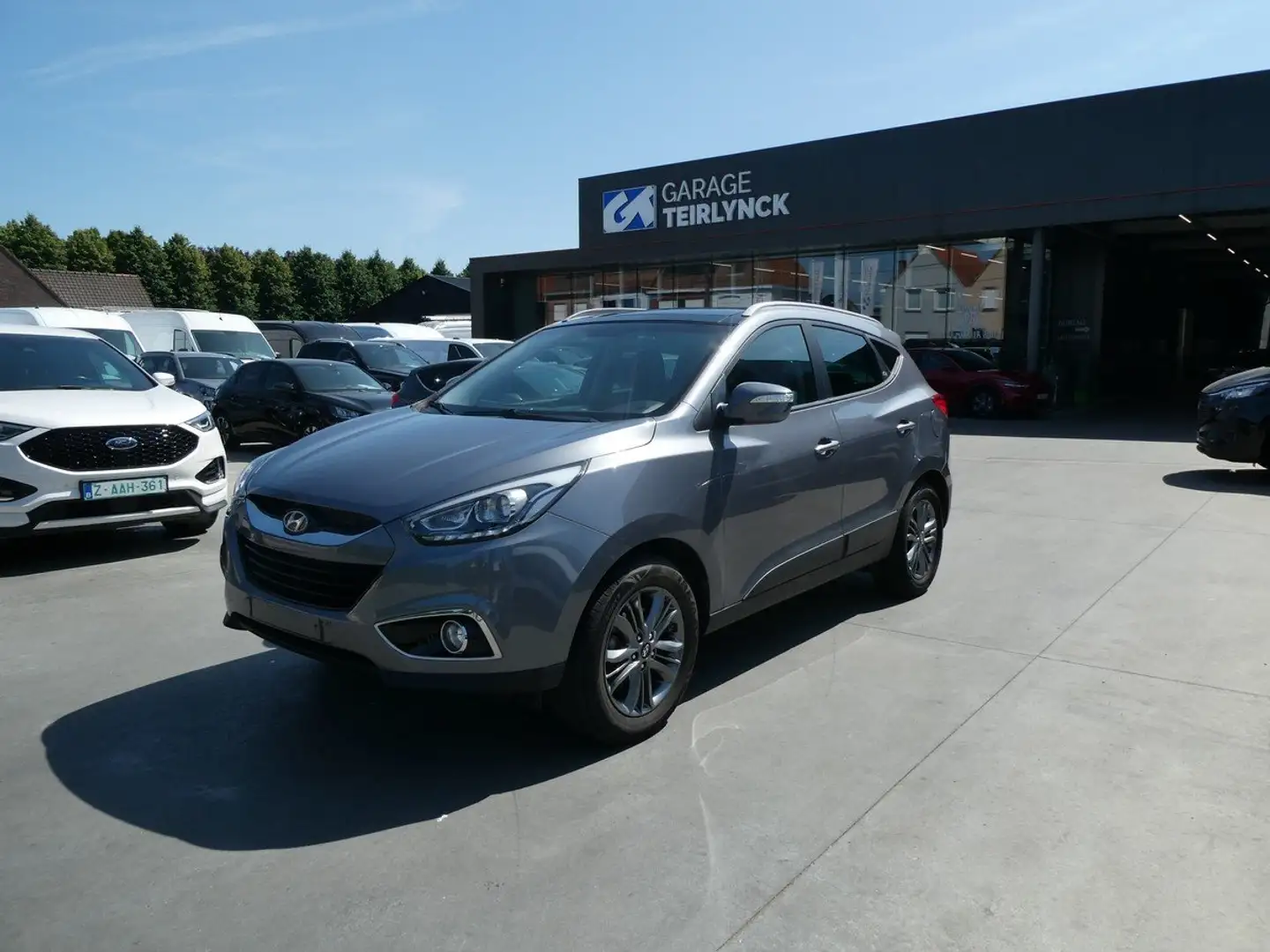 Hyundai iX35 1.6 i benzine 135pk Open dak Leder (04837) Gris - 2