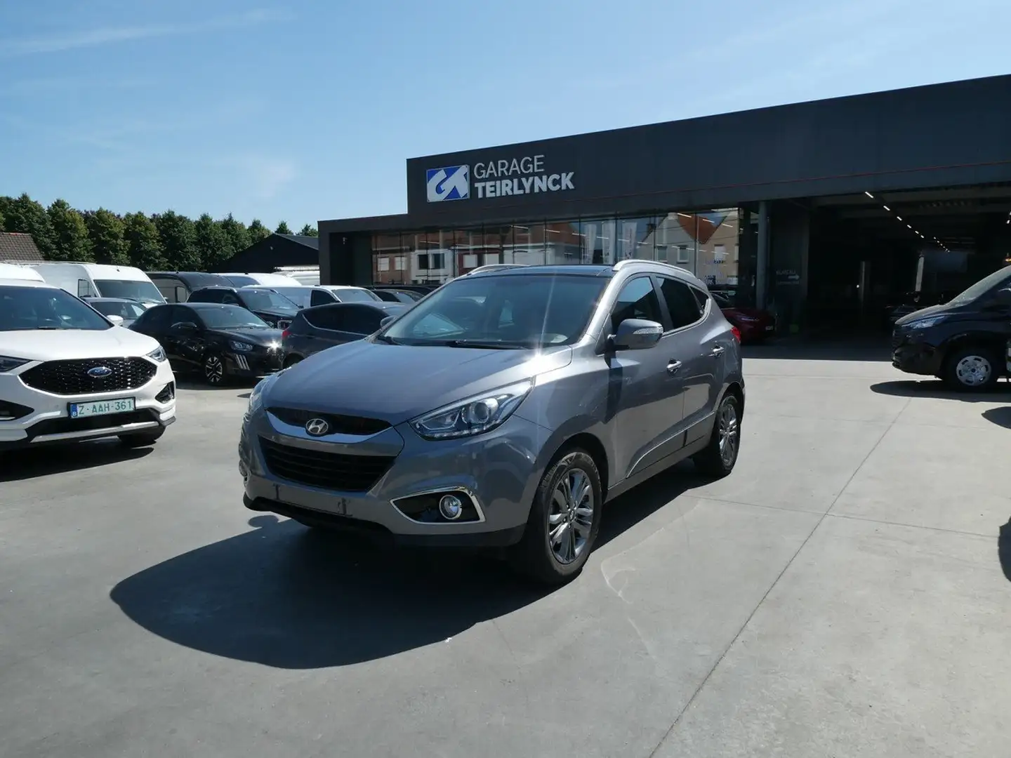Hyundai iX35 1.6 i benzine 135pk Open dak Leder (04837) Gris - 1