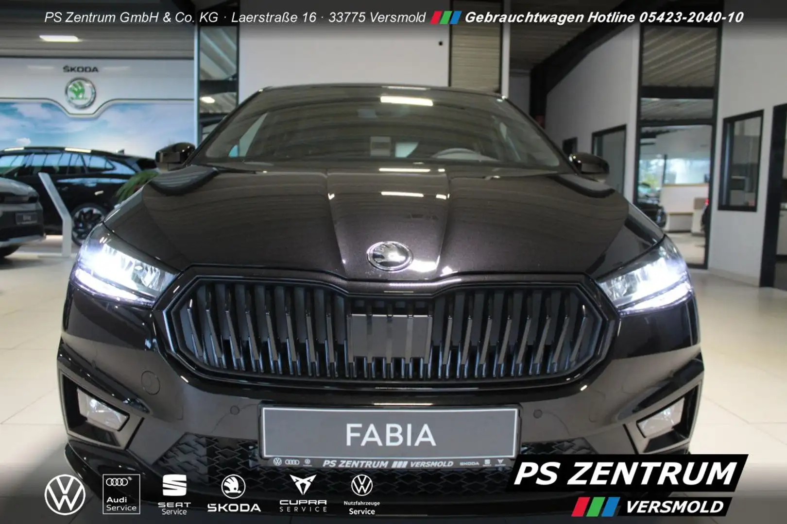 Skoda Fabia 1.0 TSI DSG Monte Carlo LED SITZH PDC RÜCKFK Schwarz - 2