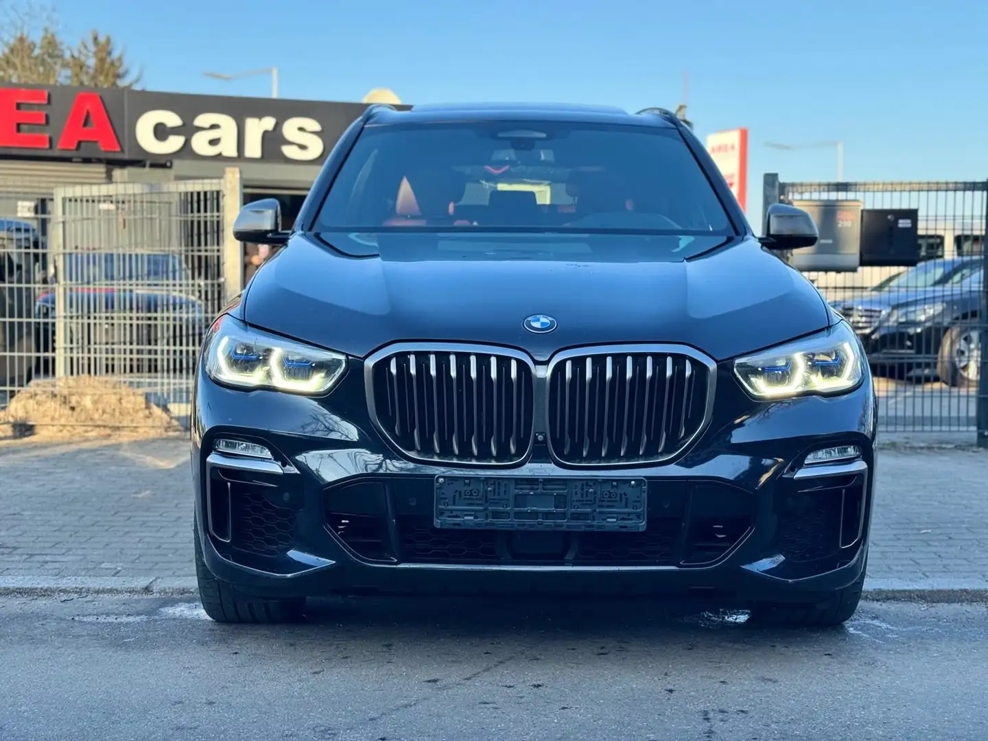 BMW X5 M50 7-Sitzer*PANO*LASER*HUD*H&K*Merino*LIFT* Schwarz - 2