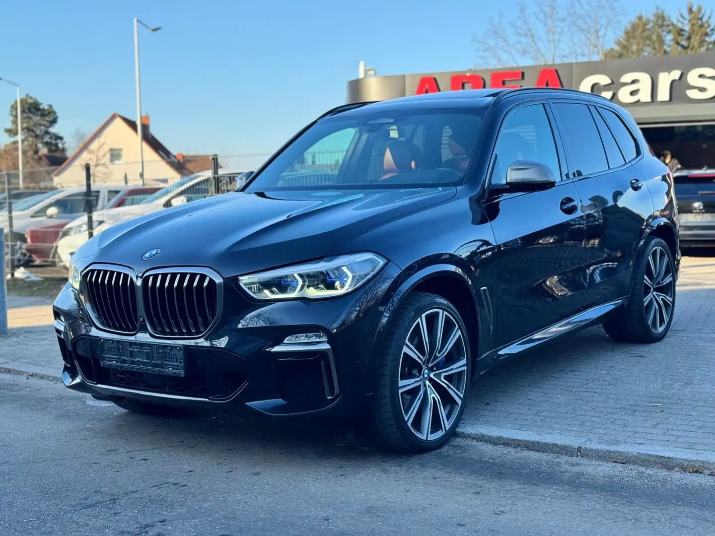 BMW X5 M50 7-Sitzer*PANO*LASER*HUD*H&K*Merino*LIFT* Schwarz - 1