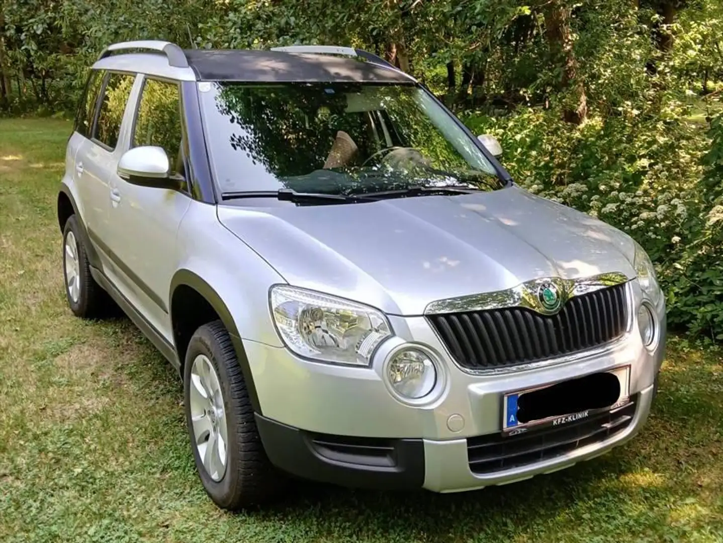 Skoda Yeti Yeti 2,0 TDI 4x4 DSG Silber - 1