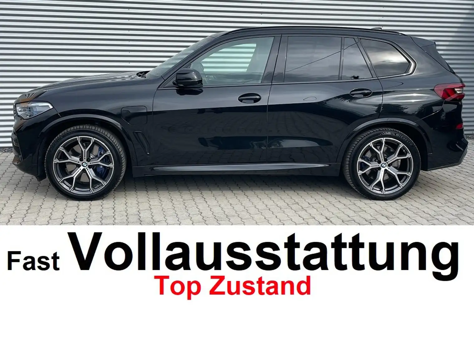 BMW X5 xD 45e M Sport,Luft,Pano,AHK,Laser,HUD,21,NightVis Schwarz - 1