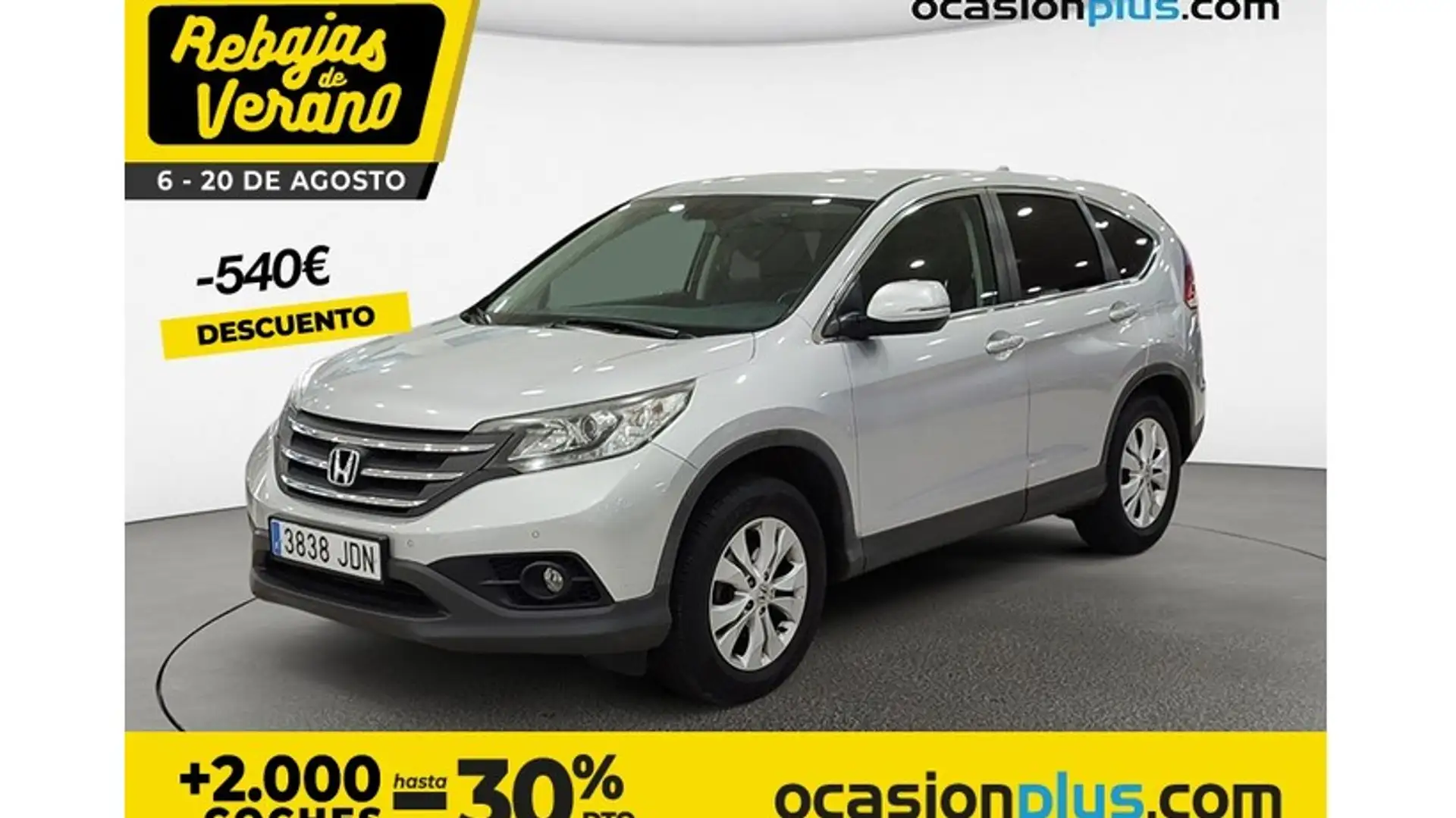 Honda CR-V 1.6i-DTEC Elegance 4x2 Plateado - 1