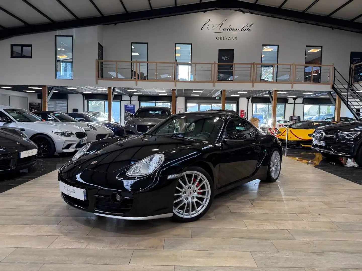 Porsche Cayman S 3.4 295 ch SportDesign / Echappement EVOX / Boite Manuelle Noir - 1